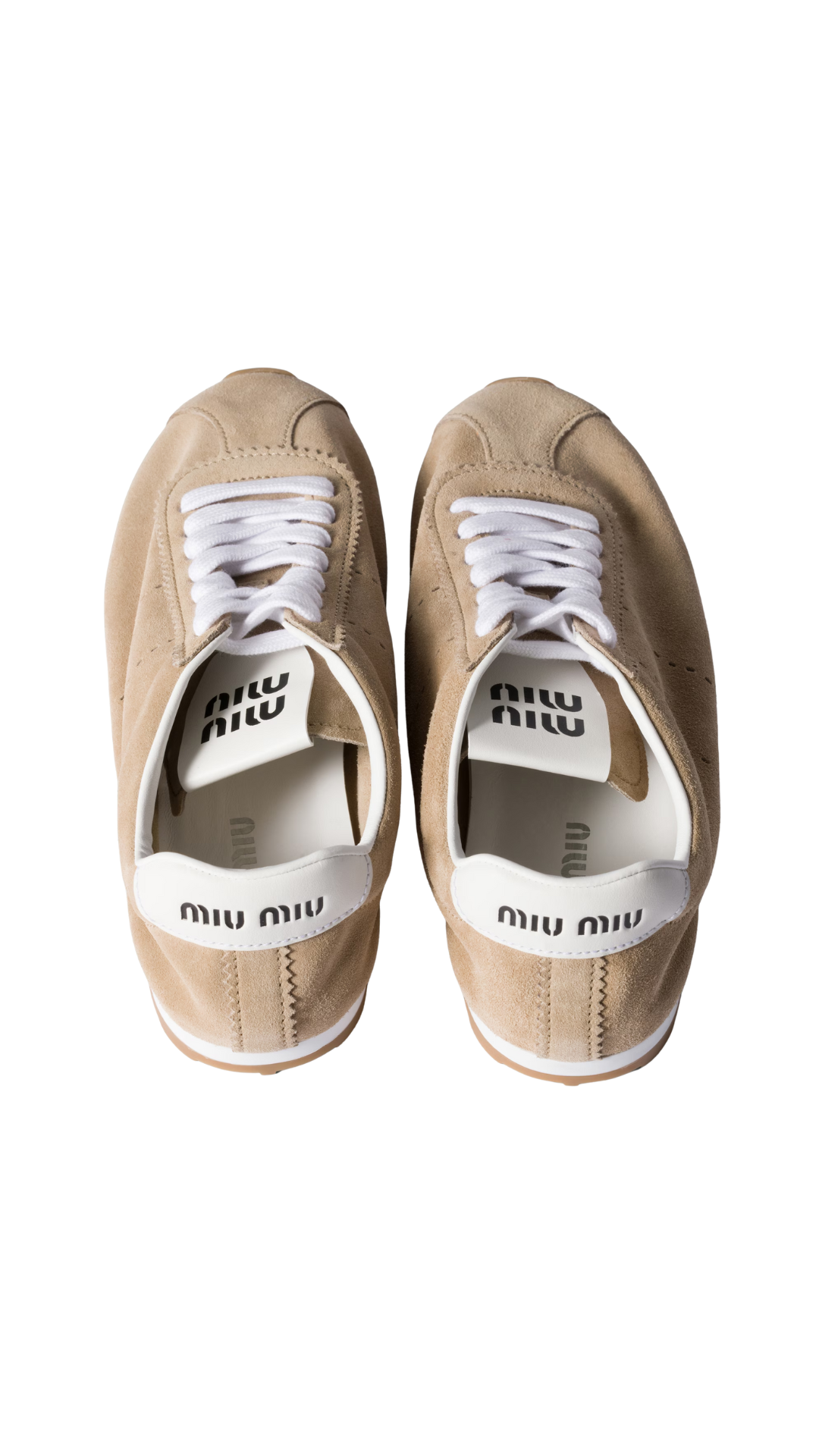 Plume Suede Sneakers in Desert Beige