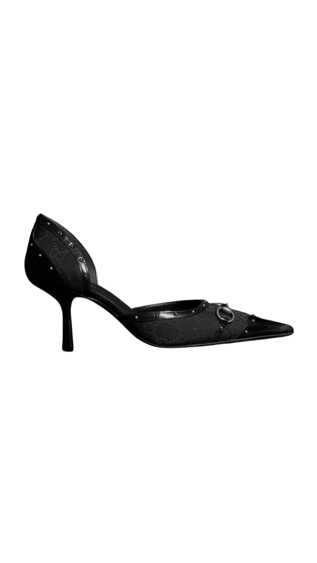 Women's Savoy Pump in Black GG Canvas