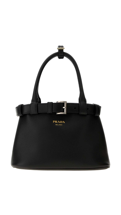 Buckle Bag in Black