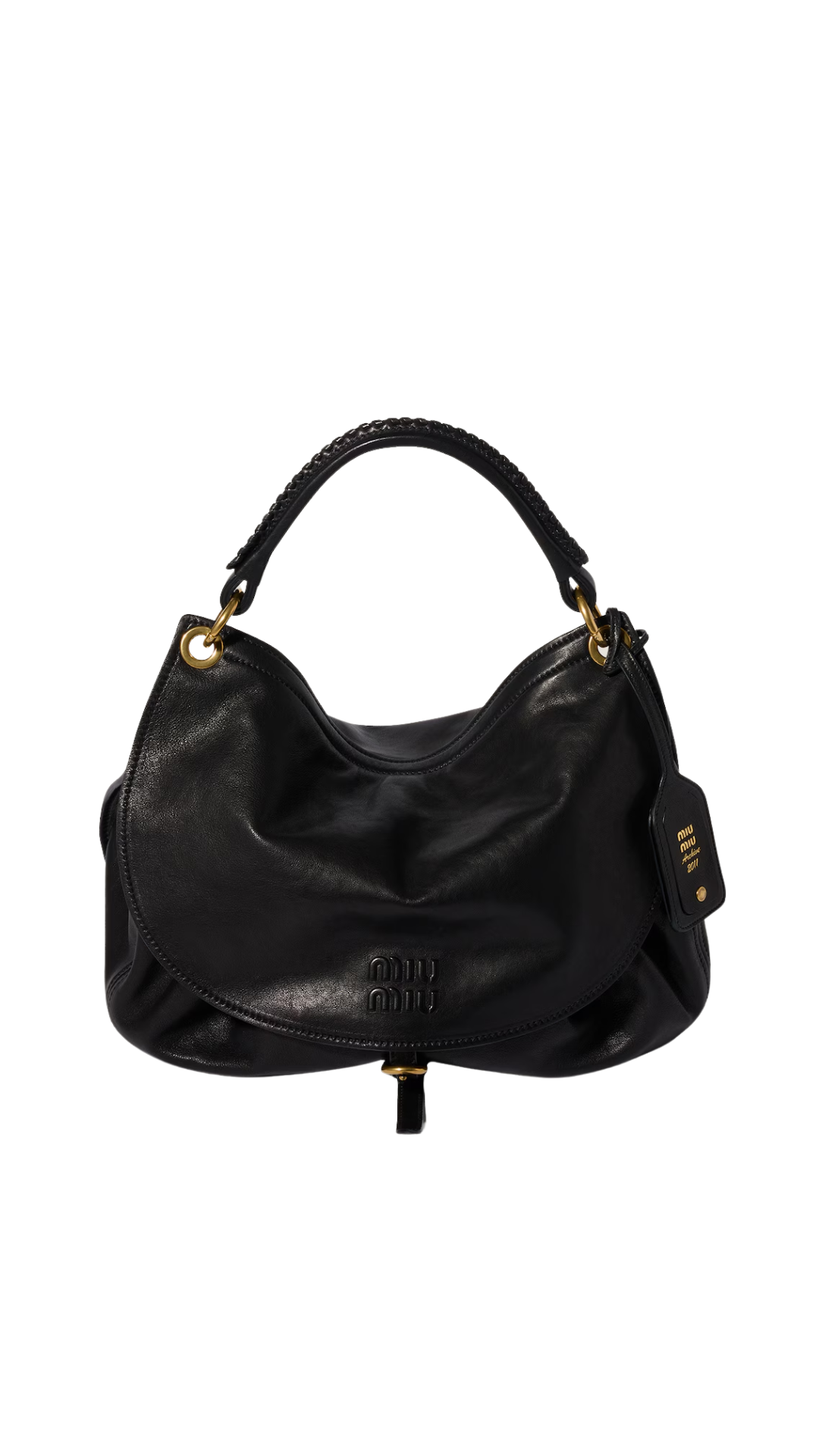 Rendez-Vous Leather Bag in Black