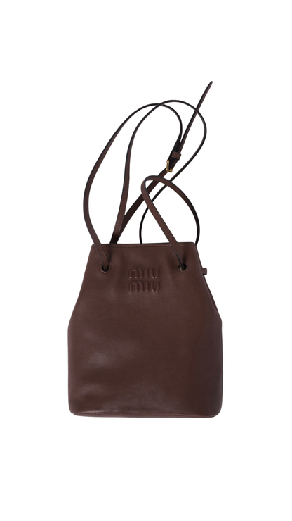 Nappa Leather Mini-Bag in Briarwood
