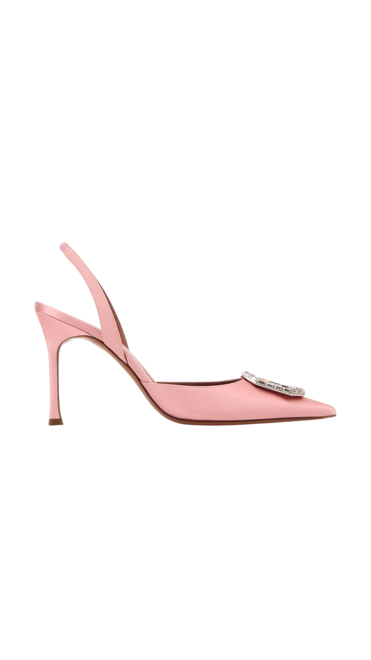 Camelia Pump 90 Pink Nappa