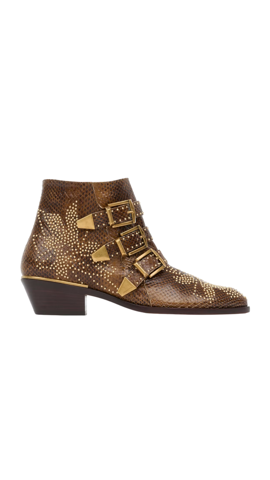 Susanna Ankle Boot in Wild Khaki