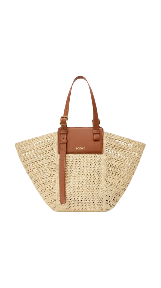 Natural X Paula's Ibiza Hammock Cabas Medium Bag