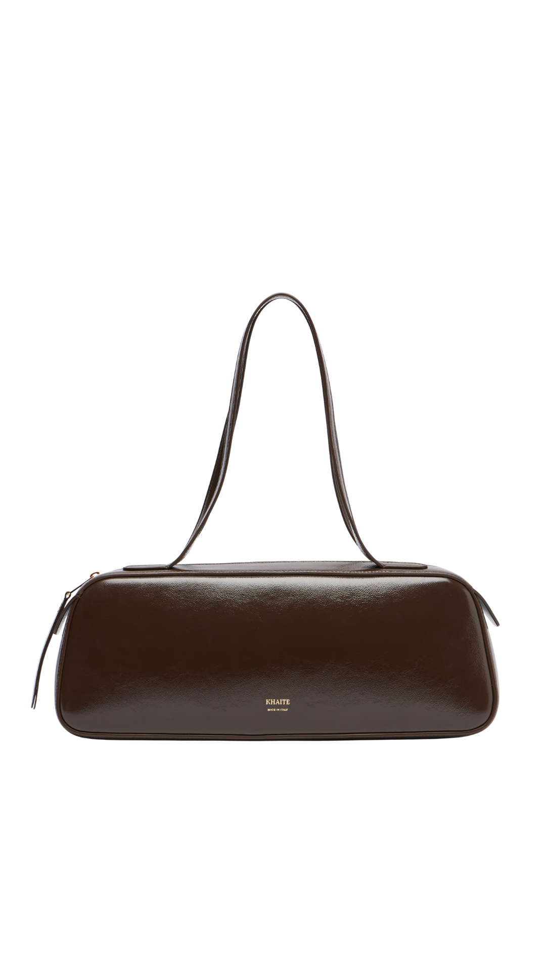Simona Shoulder Bag in Brown Leather