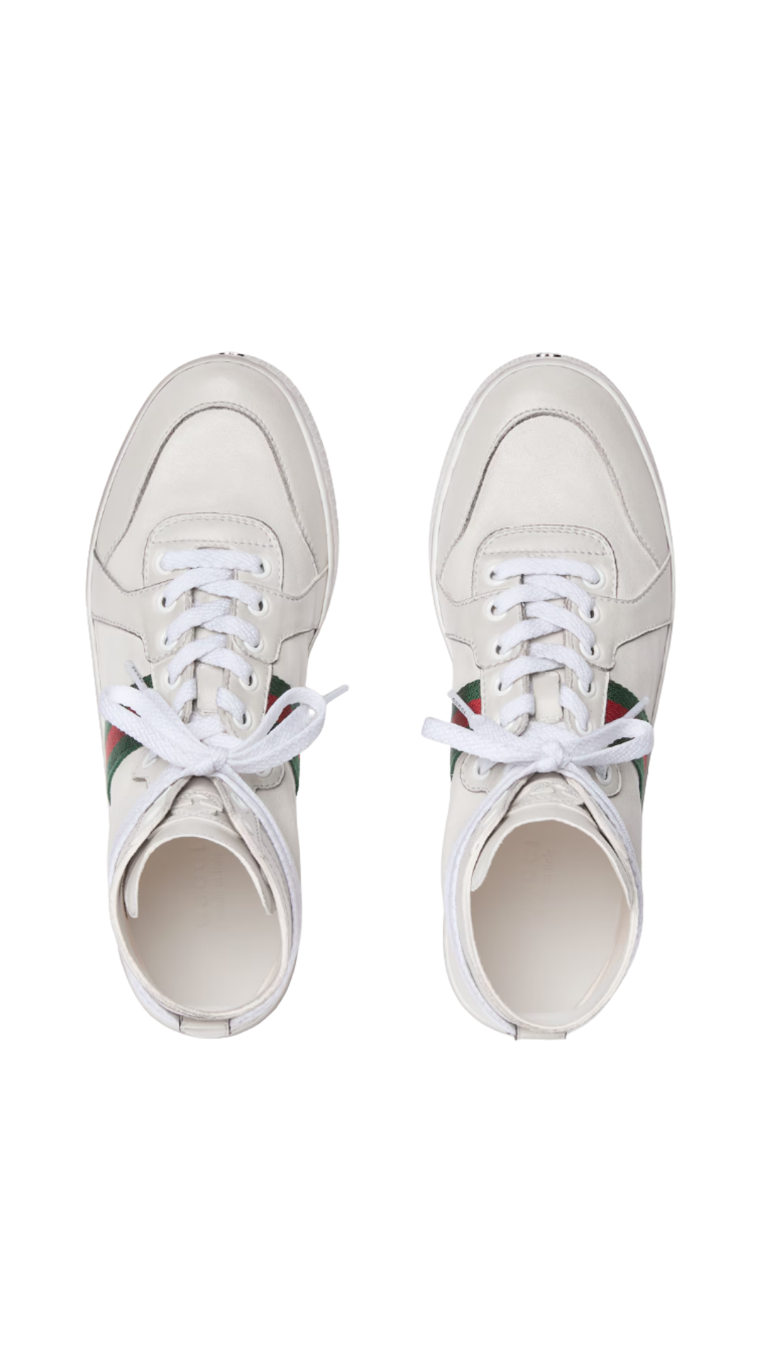 Women's Stretch High-Top Sneaker in White