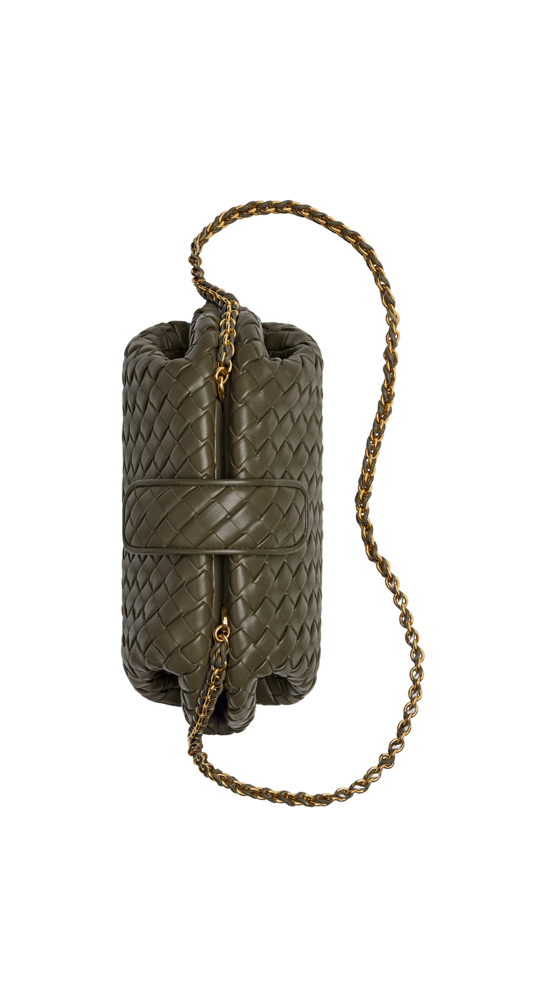 Lauren 1980 Mini Clutch Bag with Chain Strap in Cypress