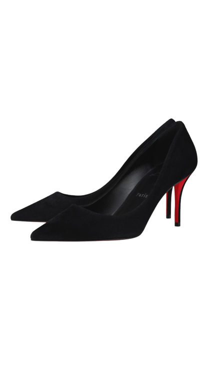 Miss Z 80 mm Pumps - Veau Velours - Black - Women
