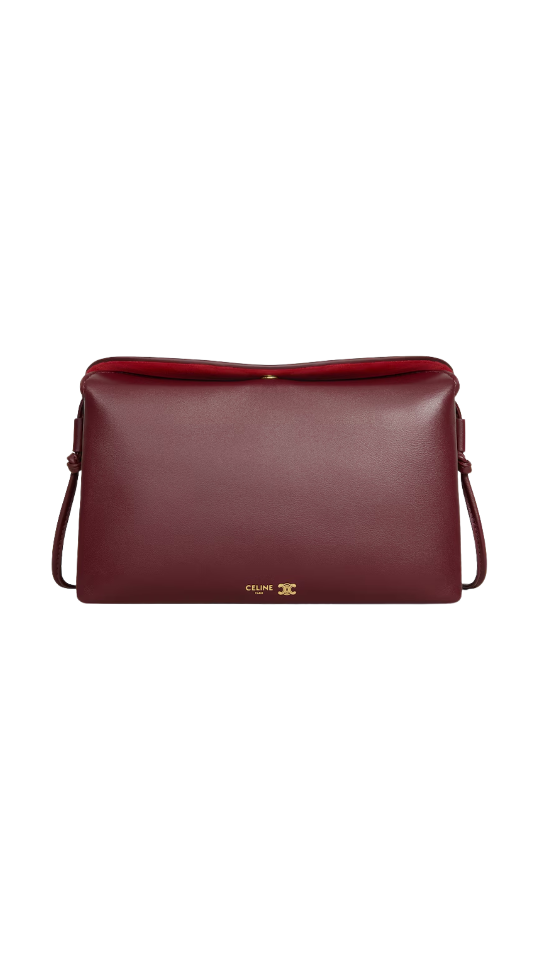 Trio Flap in Syrah Smooth Lambskin