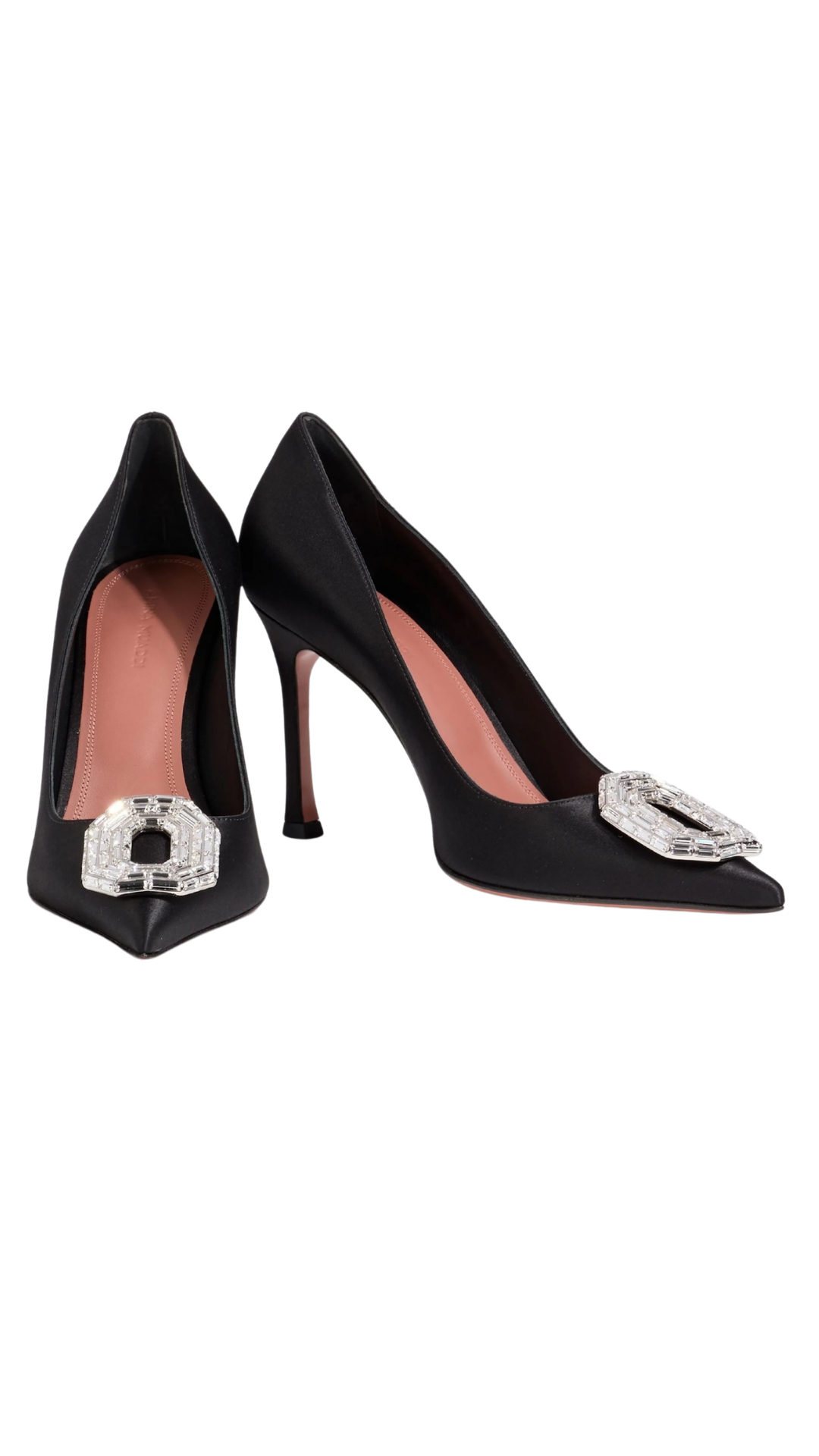Camelia Pump 90 Black Nappa