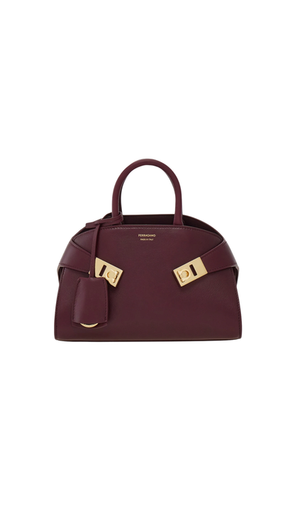 Hug Handbag (XS) in Plum