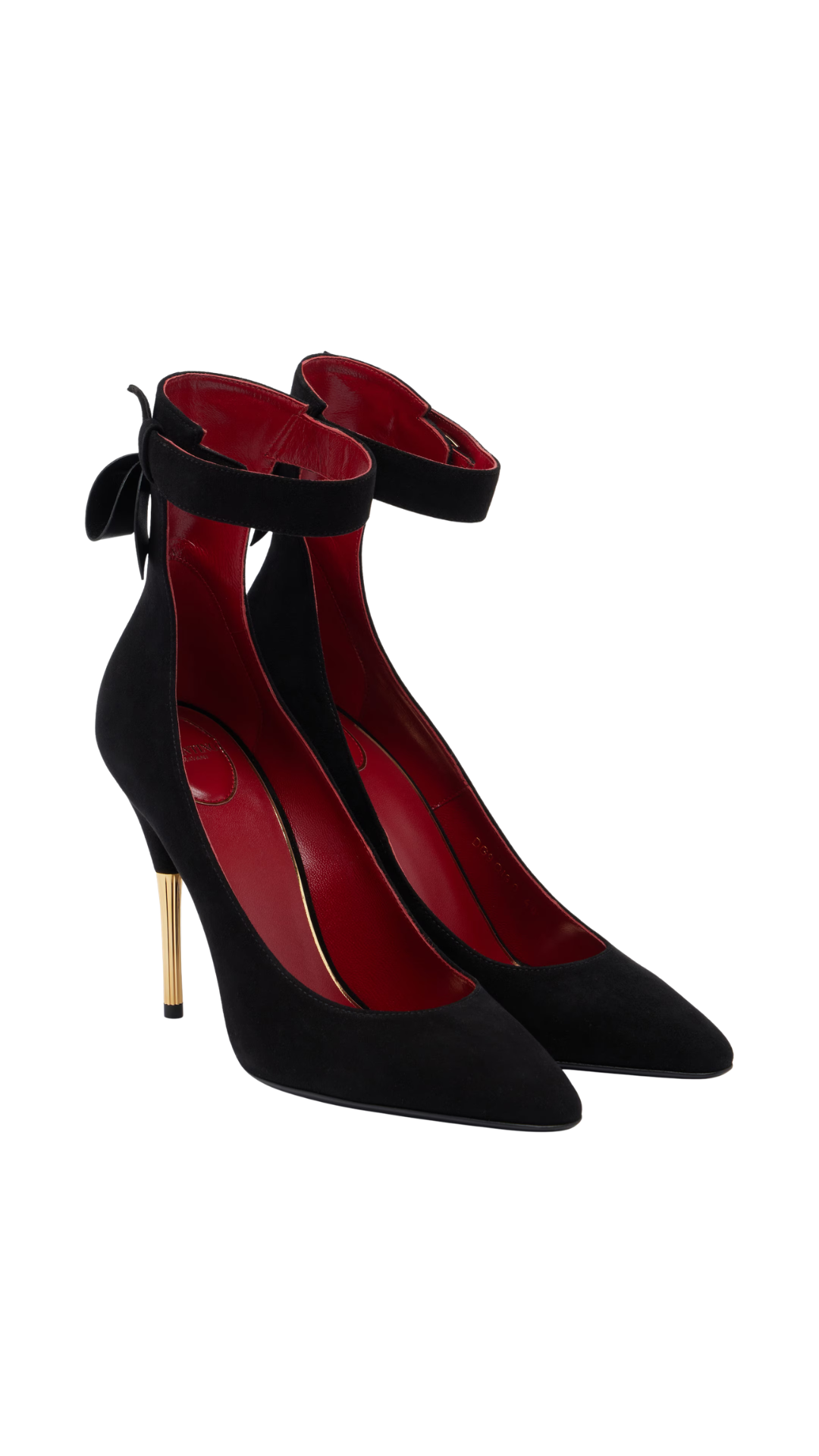 Fatale Suede Pumps in Black
