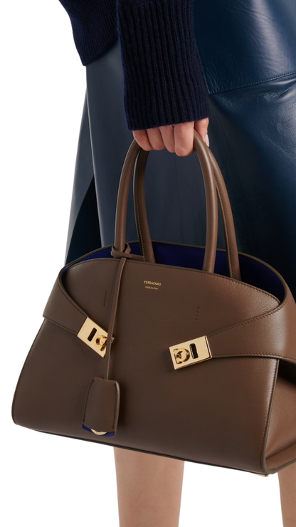 Hug Mini  Leather Tote Bag