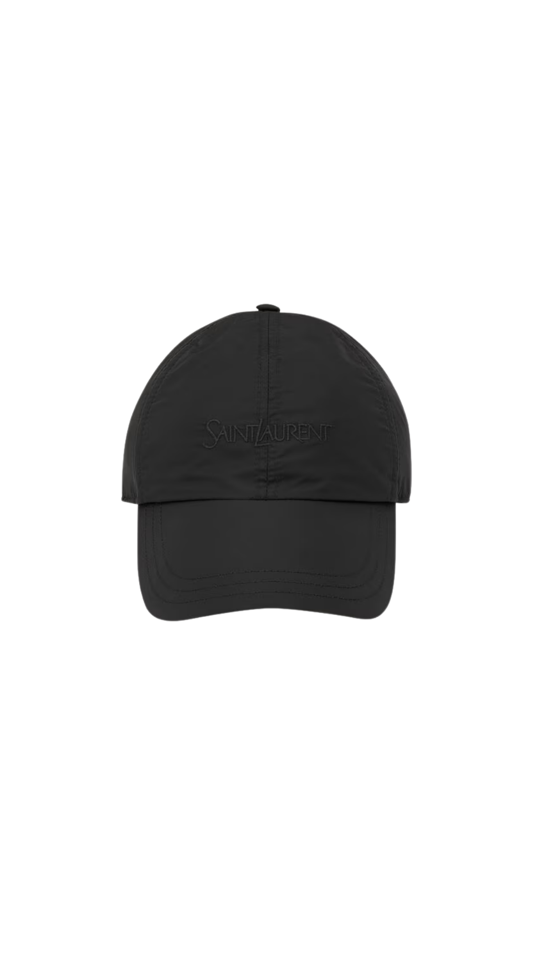 Saint Laurent Cap In Black Nylon