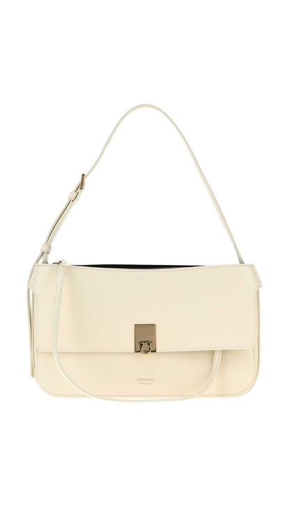 Ferragamo Cara Bag (S) in White