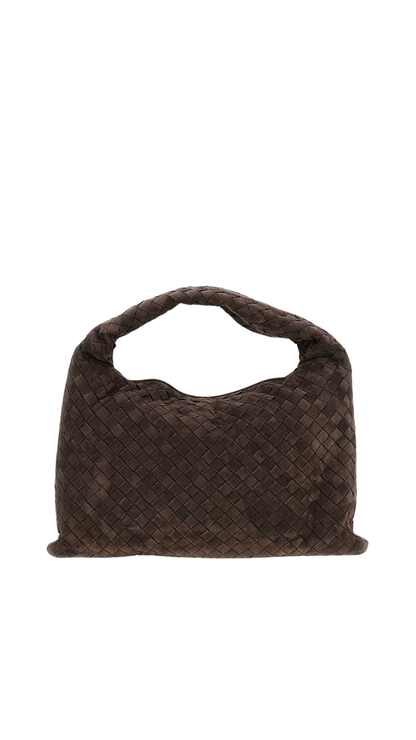 Small Hop in Brown Suede