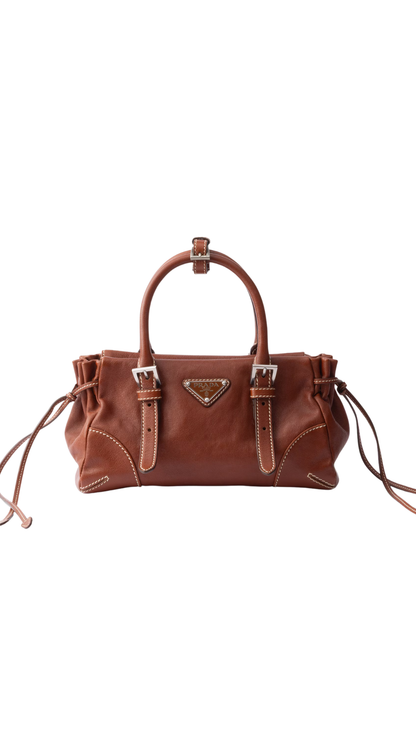 Bonnie Small Leather bag in Palisander