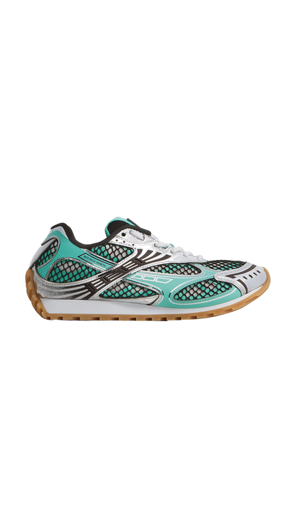 Orbit Sneaker in Green Oasis/Espresso
