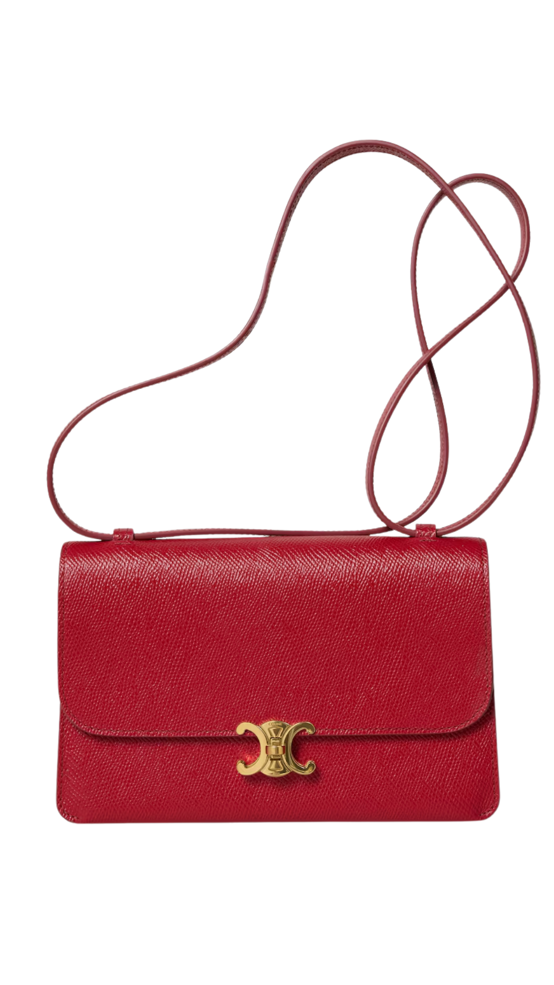 Le 17 in Burnt Red Grained Calfskin
