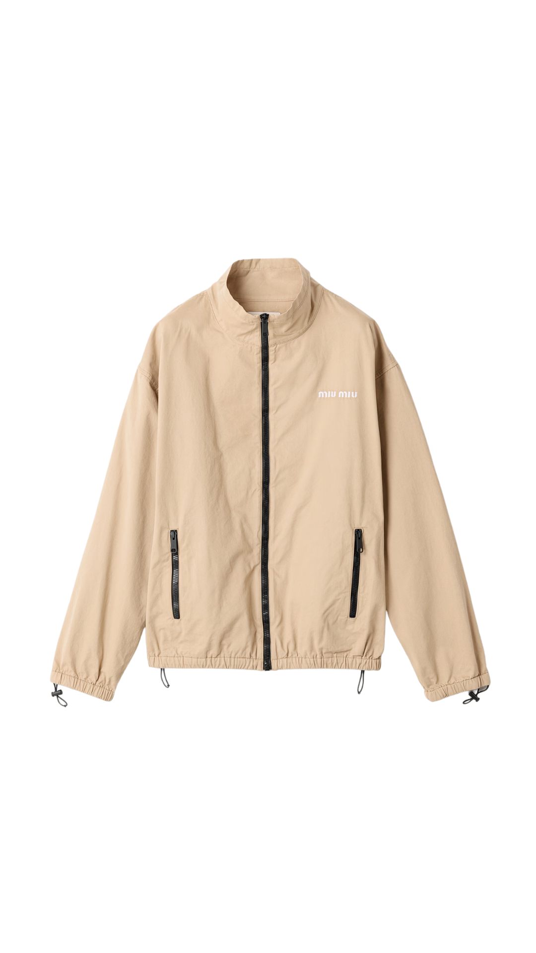 Washed Gabardine Blouson Jacket in Cord