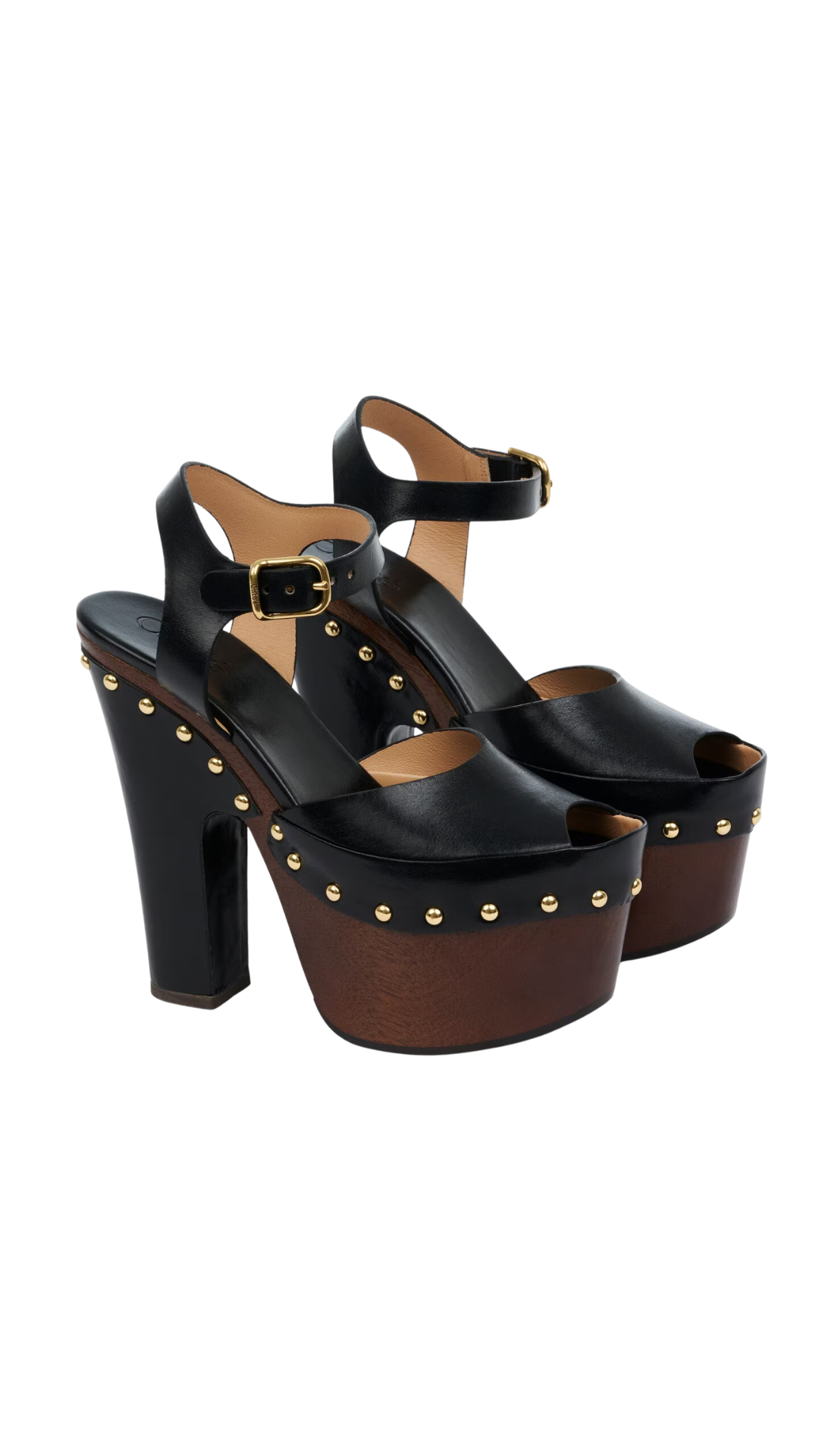 Meret Platform Clog in Black