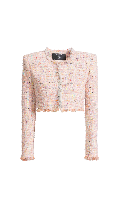 Cropped Tweed Jacket