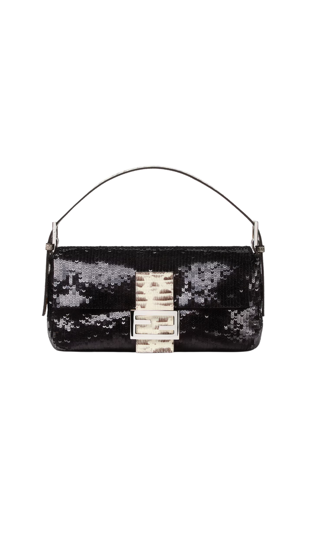 Baguette® 26424 in Black Organza and Sequin Bag