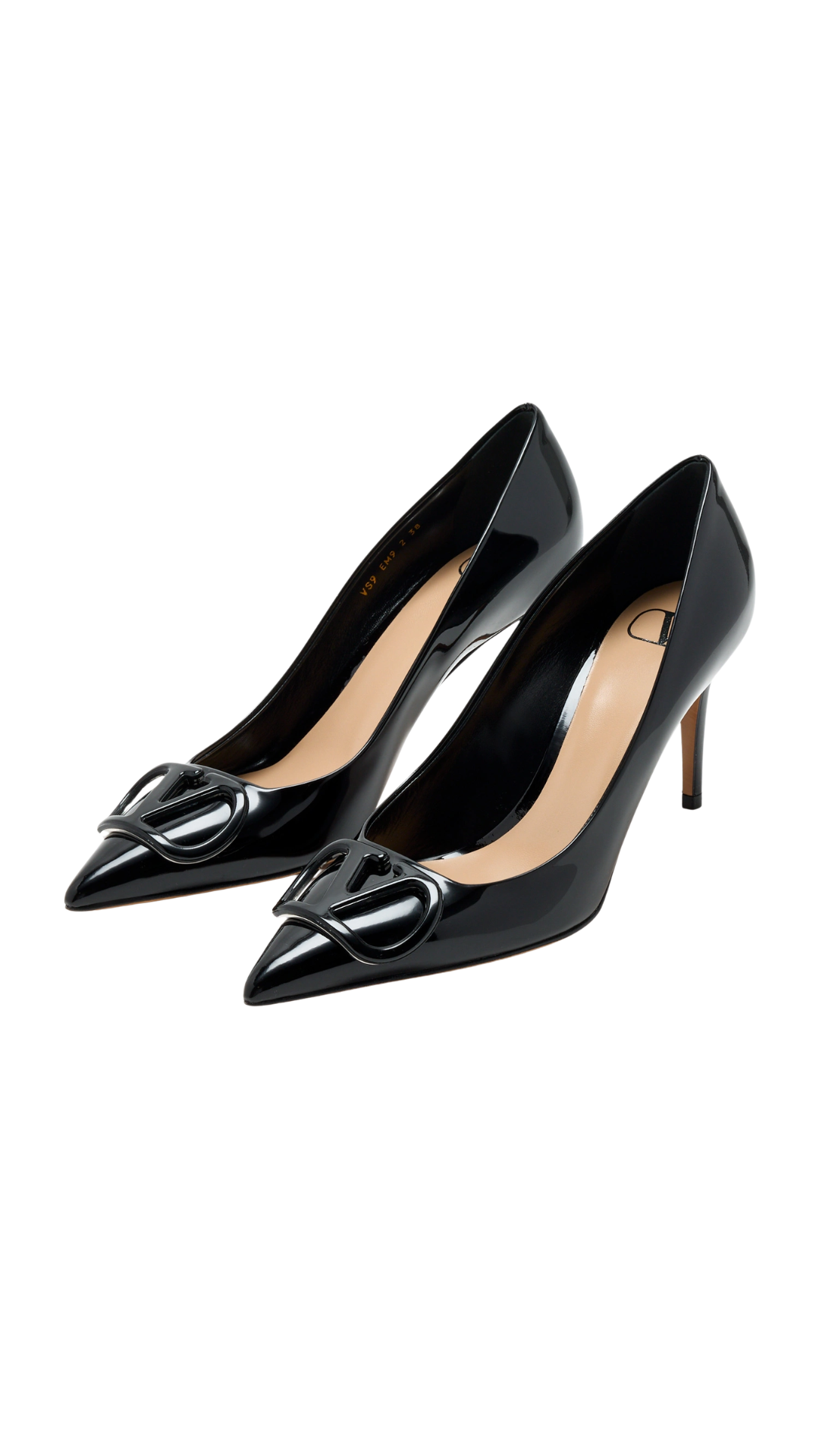 Signature Pumps in Black