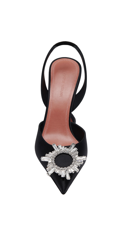 Begum Sling 95 Black Satin