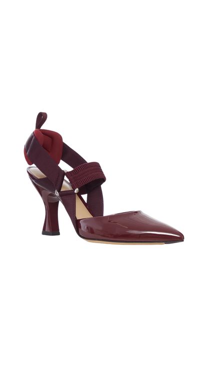 Colibrì Slingbacks in Bordeaux