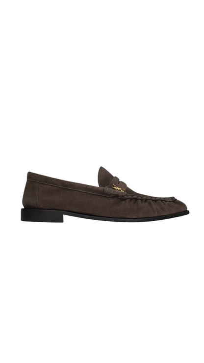 Le Loafer Slip-On Flat Shoes in Brown