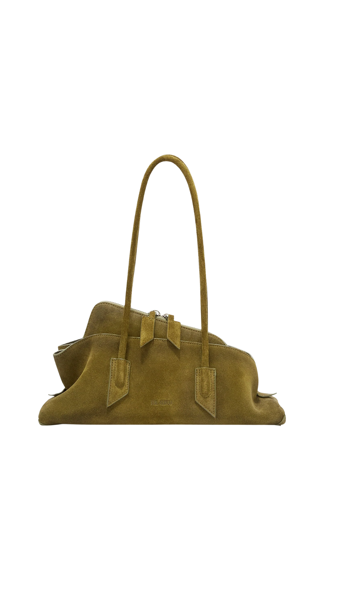 La Passeggiata Small Khaki Top Handle