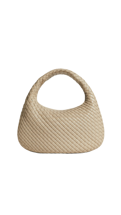 Veneta Shoulder Bag in Ecru