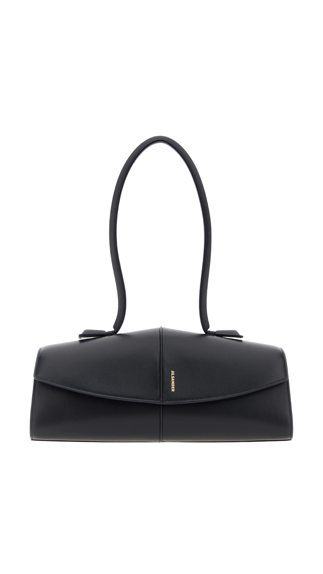 Midnight Blue Leather Linea Shoulder Bag