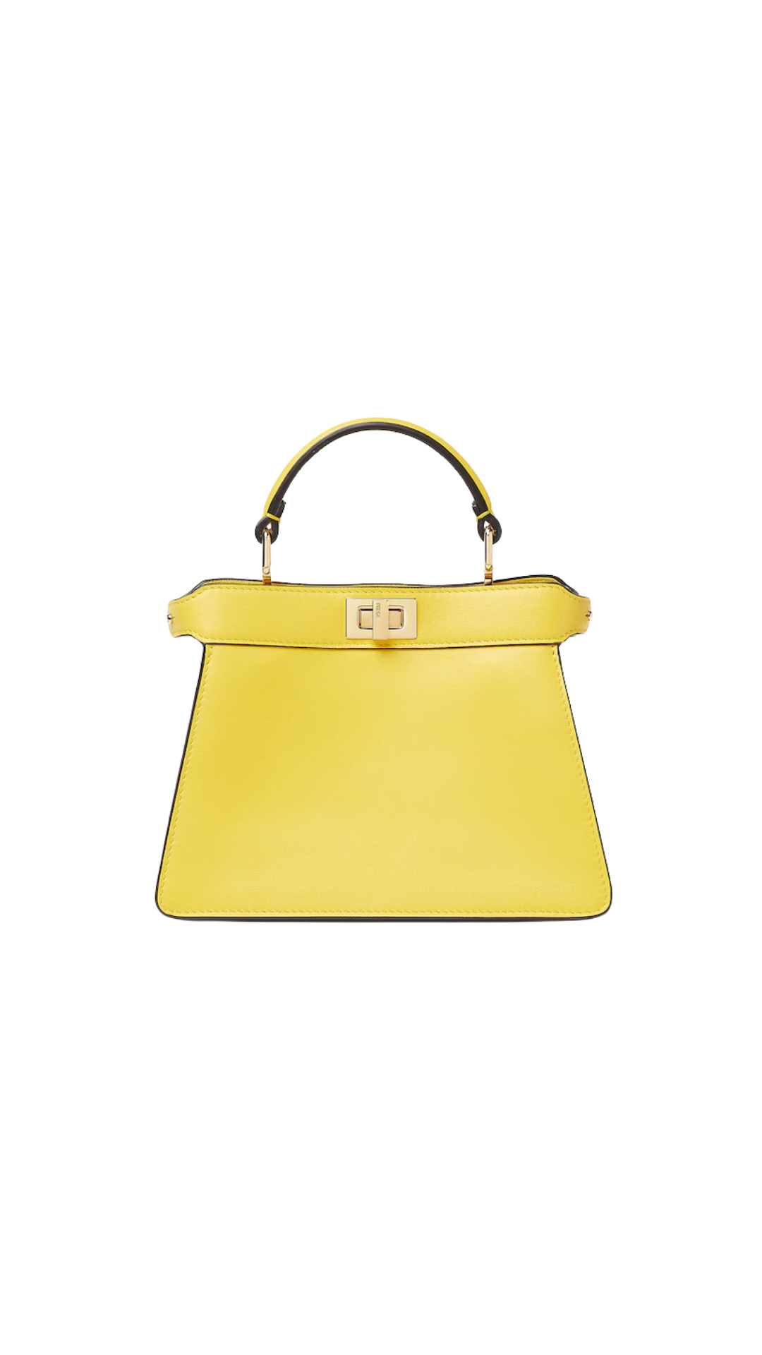 Peekaboo ISeeU Petite in Broom Yellow Leather Bag