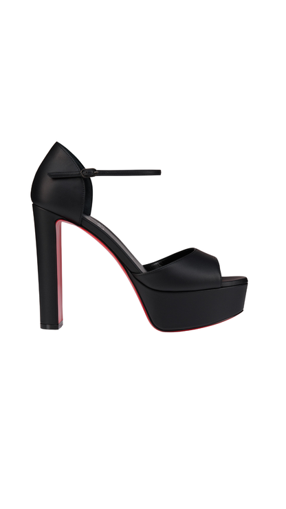 Sandaloo 130 mm Strappy sandals - Lamb nappa leather - Black