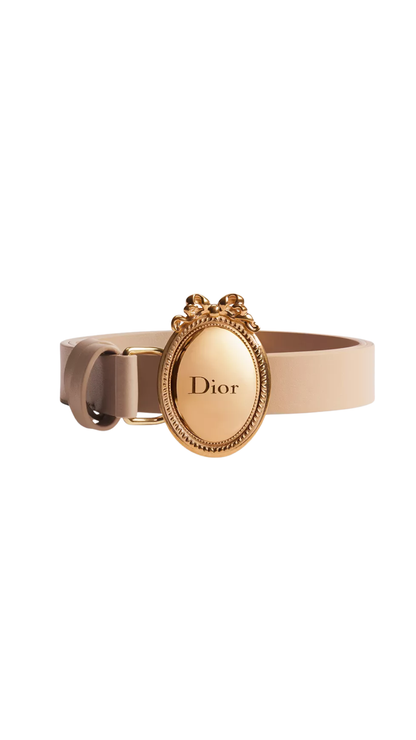 Dior Médaillon Belt in Glove Smooth Calfskin, 20 MM