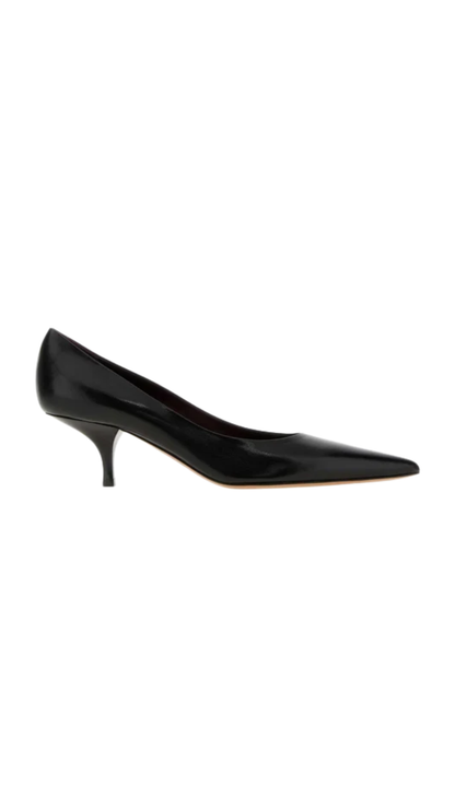Lili Pumps in Black Leather