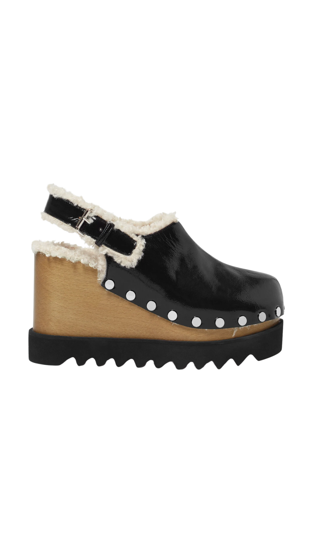 Elyse Slingback Clog in Black