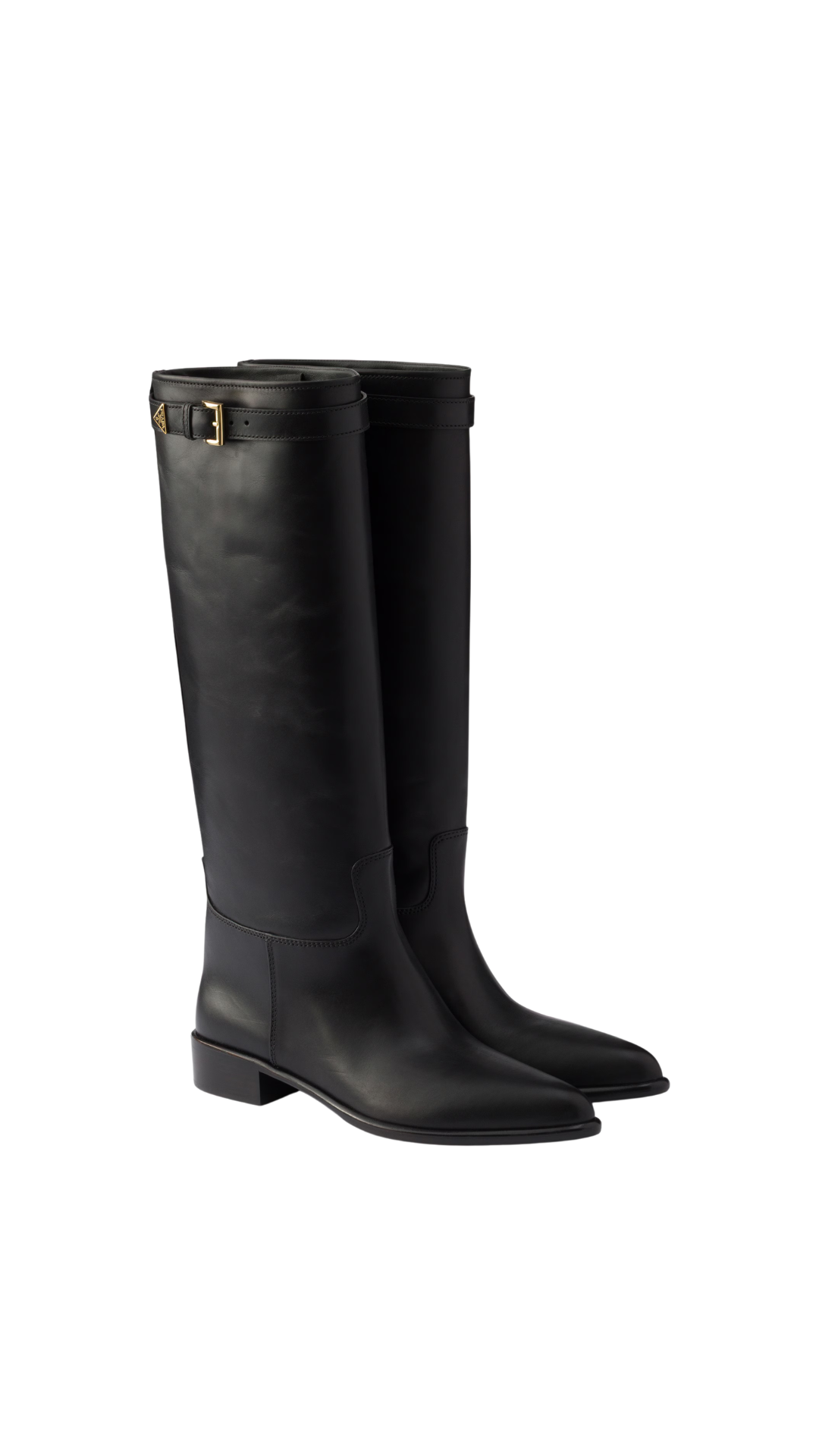 Leather Boots in Black