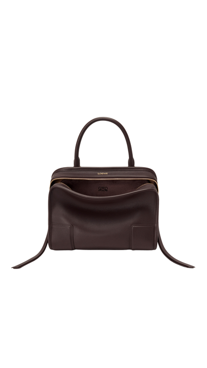 Small Amazona 180 Bag in Dark Chestnut Soft Calfskin