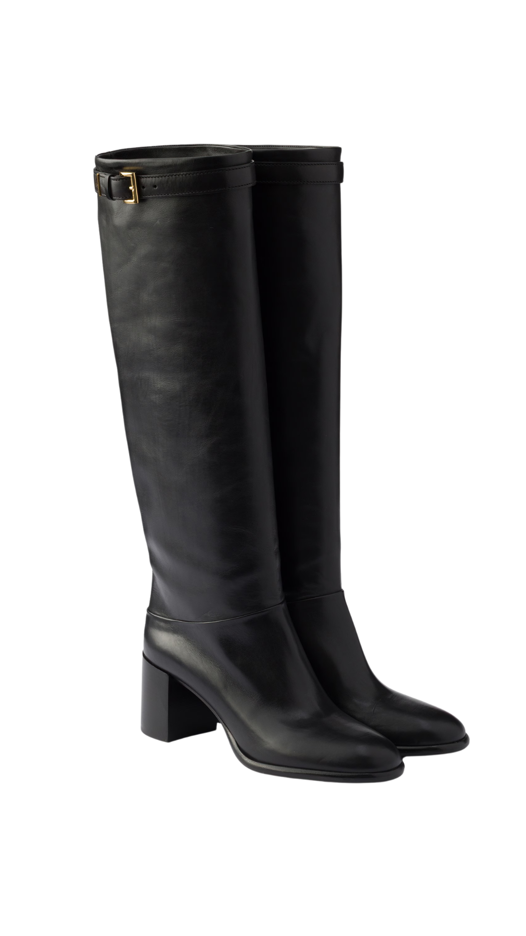 Leather Boots in Black