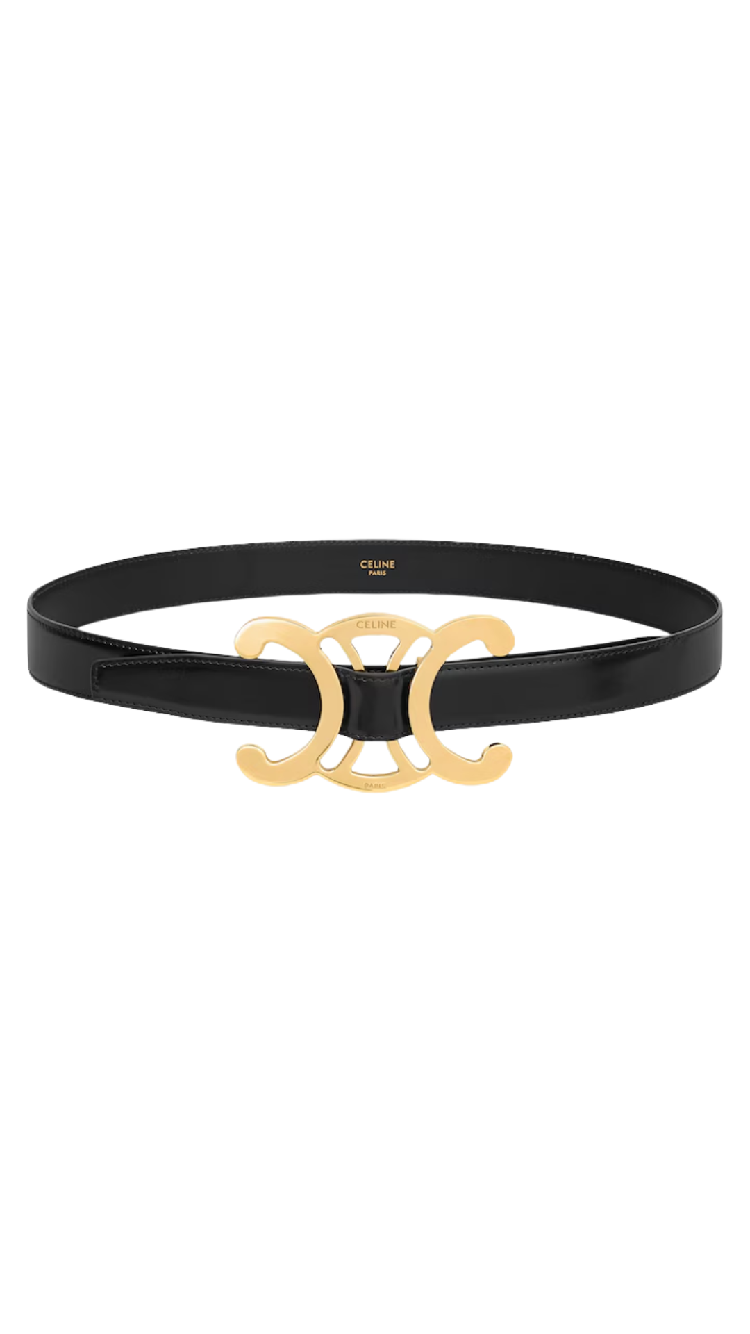 Triomphe Core Belt 25mm in Taurillon Leather