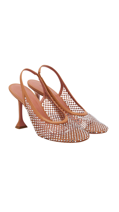 Dolly 95 Slingback Pumps in Brown