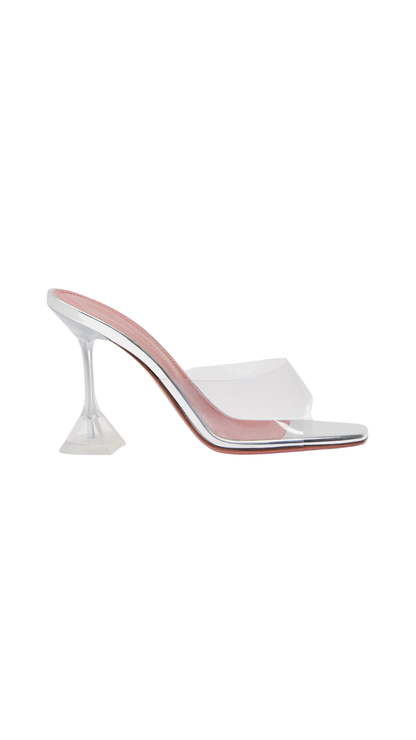 Lupita Glass Slipper 95 Transparent Pvc