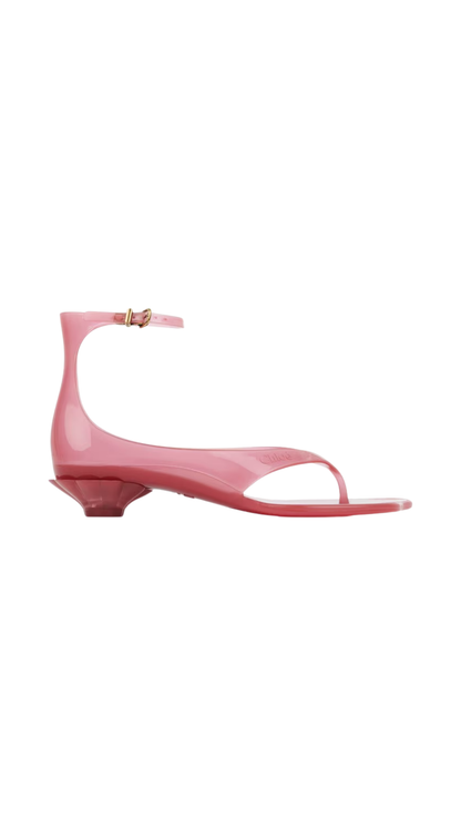 Chloé Jelly Sandal in Candy Pink