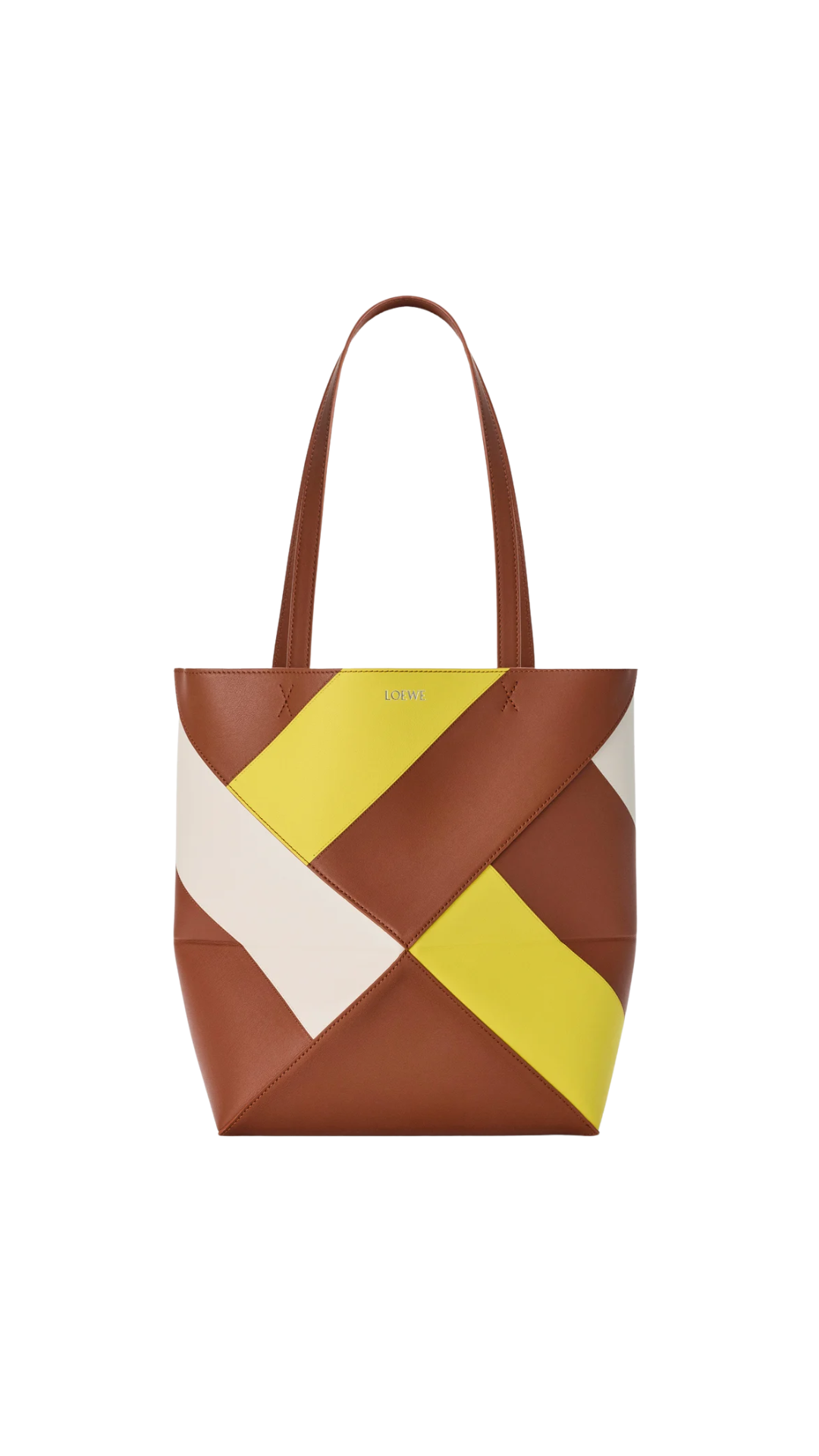 Medium Puzzle Fold Tote in Classic Calfskin
