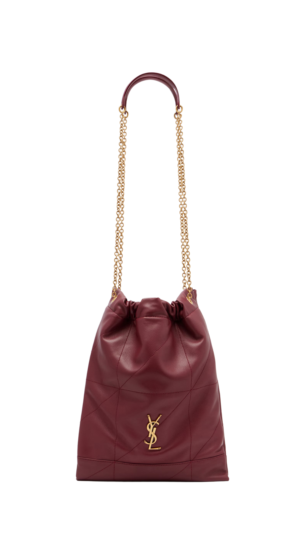 Jaime Pochon in Burgundy Lambskin