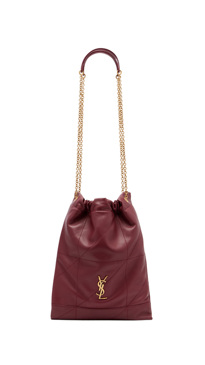 Jaime Pochon in Burgundy Lambskin