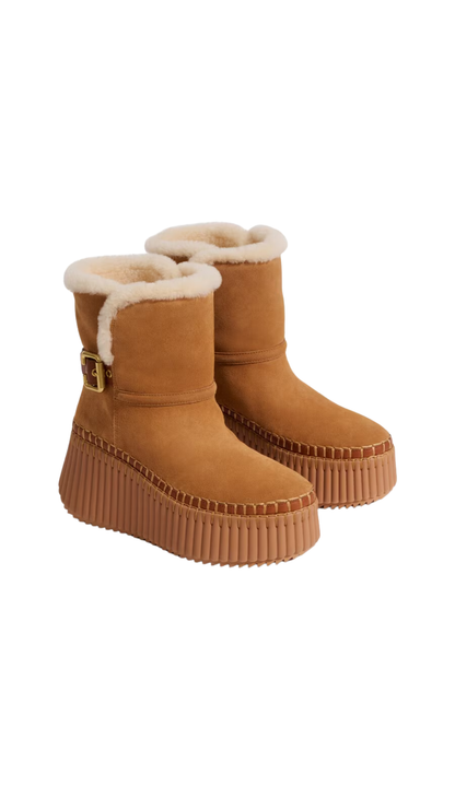 Nama Ankle Boot in Pottery Brown